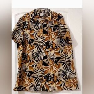 Roman's multicolor blouse 1X New without tags